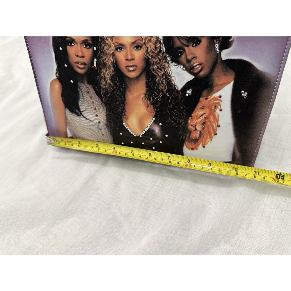 VTG Destiny's Child Purse Y2K Beyonce Kelly Michelle Jeweled New - Picture 9 of 16